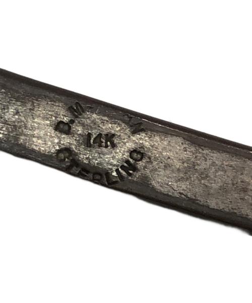 Navajo（ナバホ）NAVAJO (ナバホ) スタンプワークバングル ゴールド×シルバーの古着・服飾アイテム