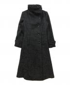 riendaリエンダ）の古着「オーバーネックシンデレララインコート」｜グレー