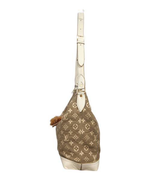 LOUIS VUITTON（ルイ ヴィトン）LOUIS VUITTON (ルイ ヴィトン) ショルダーバッグ ホワイト×ベージュの古着・服飾アイテム
