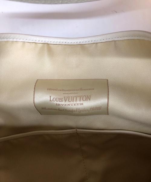 LOUIS VUITTON（ルイ ヴィトン）LOUIS VUITTON (ルイ ヴィトン) ショルダーバッグ ホワイト×ベージュの古着・服飾アイテム