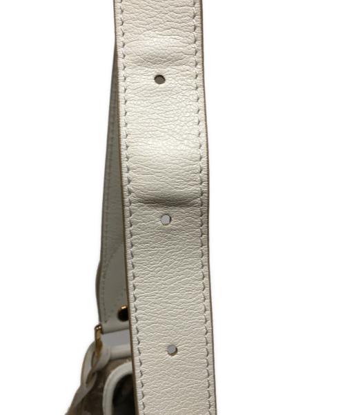 LOUIS VUITTON（ルイ ヴィトン）LOUIS VUITTON (ルイ ヴィトン) ショルダーバッグ ホワイト×ベージュの古着・服飾アイテム