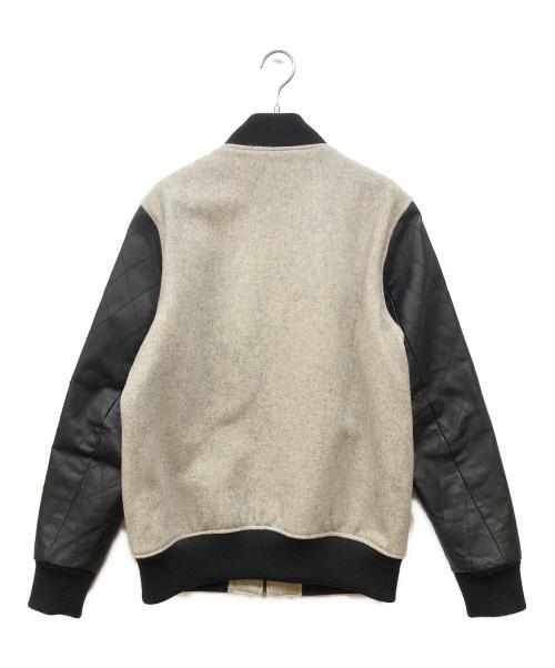 FRED PERRY（フレッドペリー）FRED PERRY (フレッドペリー) メルトンスタジャン グレー サイズ:size0の古着・服飾アイテム