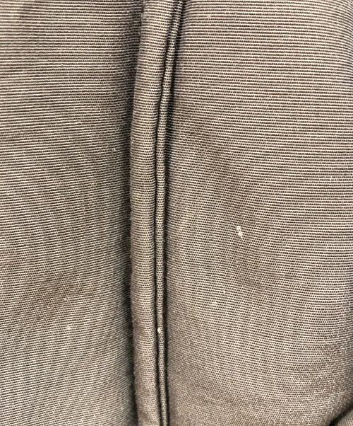 Pen Field（ペンフィールド）Pen Field (ペンフィールド) レザーヨーク ダウンジャケット オリーブ サイズ:Sの古着・服飾アイテム