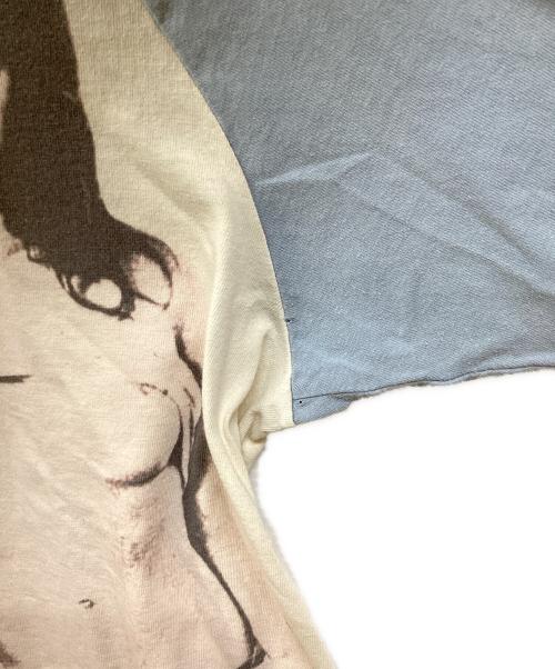 Hysteric Glamour（ヒステリックグラマー）Hysteric Glamour (ヒステリックグラマー) ラグランカットソー ブルー サイズ:MEDIUMの古着・服飾アイテム