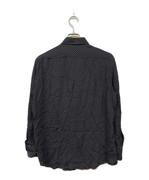 CELINE（セリーヌ）CELINE (セリーヌ) CLASSIC SHIRT IN DOT PRINTED VISCOSE ブラック サイズ:40の古着・服飾アイテム