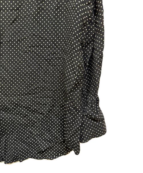 CELINE（セリーヌ）CELINE (セリーヌ) CLASSIC SHIRT IN DOT PRINTED VISCOSE ブラック サイズ:40の古着・服飾アイテム