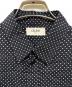 中古・古着 CELINE (セリーヌ) CLASSIC SHIRT IN DOT PRINTED VISCOSE ブラック サイズ:40：27000円