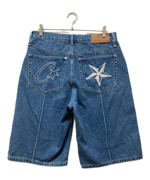 Corteiz（コーテイズ）CORTEIZ (コーテイズ) C-STAR DENIM SHORTS インディゴ サイズ:Mの古着・服飾アイテム