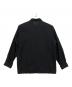 ATON (エイトン) TWIST WOOL TROPICAL | オーバーサイズシャツ ブラック サイズ:2：19000円