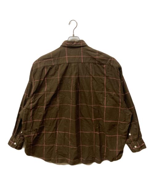 Stripes For Creative（ストライプ フォー クリエイティブ）Stripes For Creative (ストライプ フォー クリエイティブ) SFC SHIRT ブラウン サイズ:XXXXLの古着・服飾アイテム