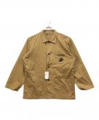 HOUSTONヒューストン）の古着「USMC HBT UTILITY JACKET」｜カーキ
