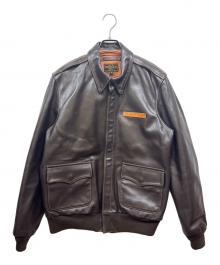 AVIREX（アヴィレックス）の古着「TYPE A-2 JACKET」｜ブラック