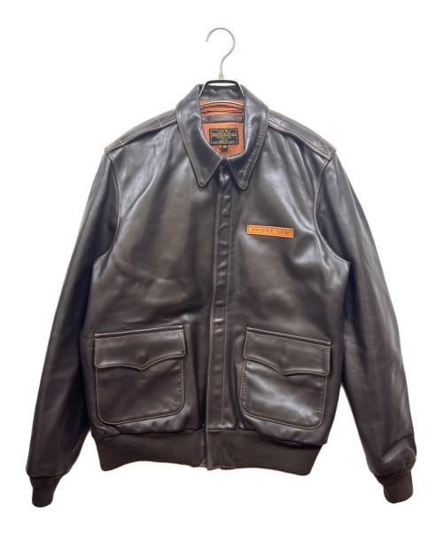 AVIREX（アヴィレックス）AVIREX (アヴィレックス) TYPE A-2 JACKET ブラック サイズ:38の古着・服飾アイテム