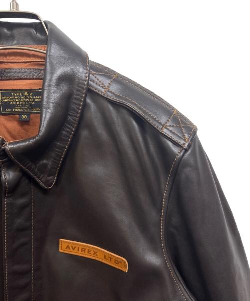 AVIREX（アヴィレックス）AVIREX (アヴィレックス) TYPE A-2 JACKET ブラック サイズ:38の古着・服飾アイテム