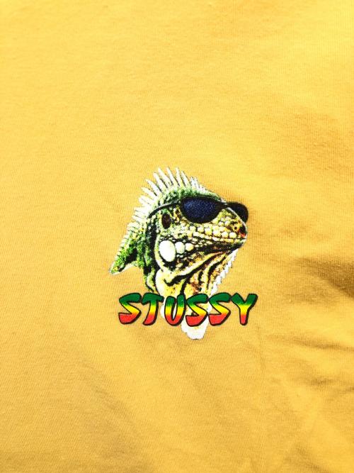 stussy（ステューシー）stussy (ステューシー) NO BAD DAYS TEE イエロー サイズ:Mの古着・服飾アイテム