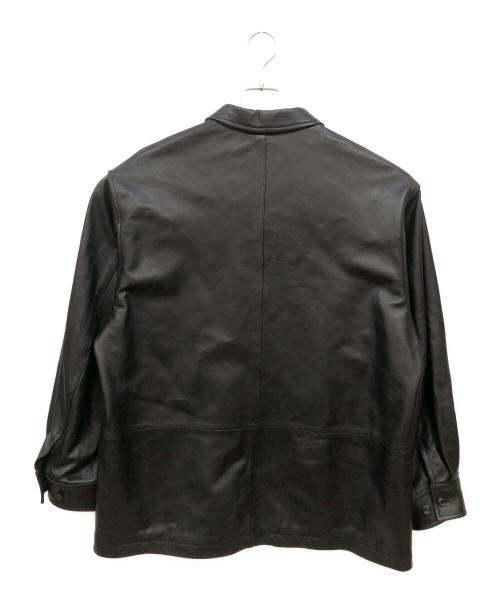 nestrobe confect（ネストローブ コンフェクト）nestrobe confect (ネストローブ コンフェクト) LAMB LEATHER JACKET ブラック サイズ:４の古着・服飾アイテム