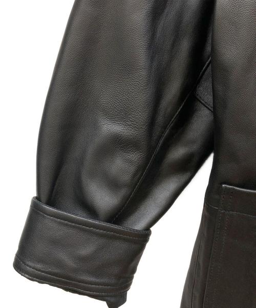 nestrobe confect（ネストローブ コンフェクト）nestrobe confect (ネストローブ コンフェクト) LAMB LEATHER JACKET ブラック サイズ:４の古着・服飾アイテム