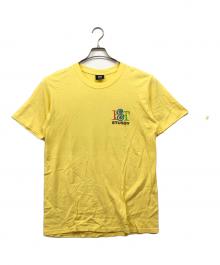 stussy（ステューシー）の古着「プリントカットソー」｜イエロー