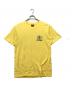 stussy（ステューシー）の古着「プリントカットソー」｜イエロー