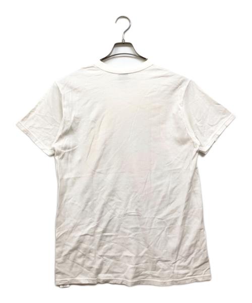 stussy（ステューシー）stussy (ステューシー) プリントカットソー ホワイト サイズ:Mの古着・服飾アイテム