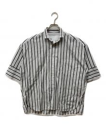 ticca（ティッカ）の古着「ストライプシャツ」｜ホワイト