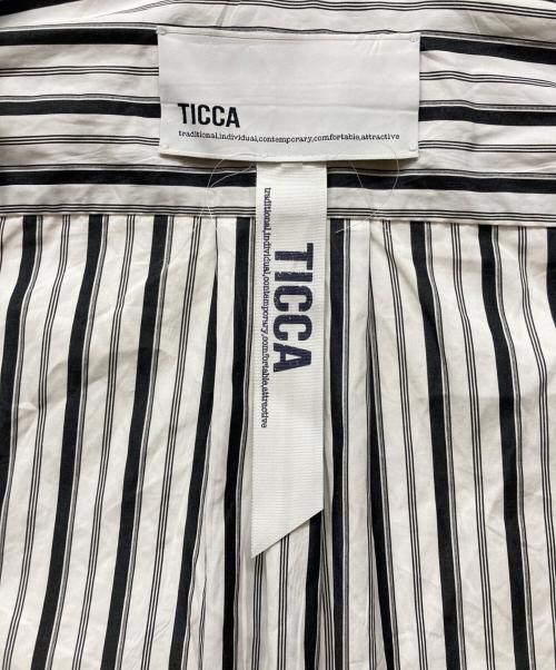 ticca（ティッカ）TICCA (ティッカ) ストライプシャツ ホワイト サイズ:Fの古着・服飾アイテム