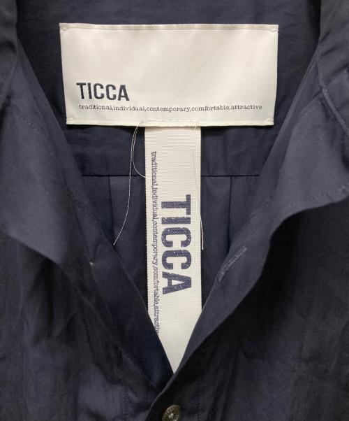 ticca（ティッカ）TICCA (ティッカ) ワイドシャツ ネイビー サイズ:Fの古着・服飾アイテム