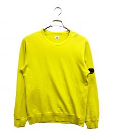 C.P COMPANY（シーピーカンパニー）の古着「GOGGLE LENS SWEATSHIRT」｜イエロー