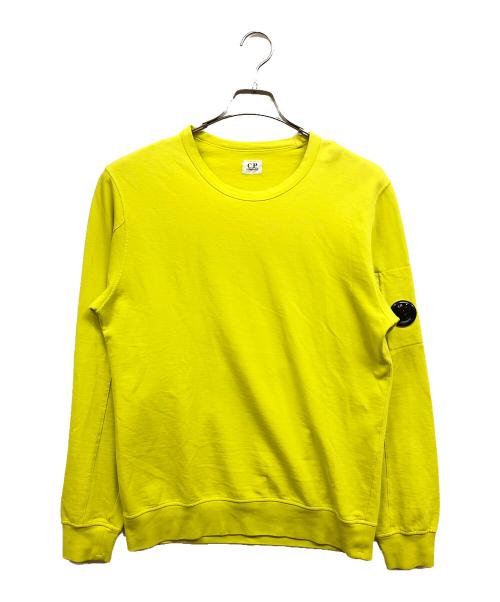 C.P COMPANY（シーピーカンパニー）C.P COMPANY (シーピーカンパニー) GOGGLE LENS SWEATSHIRT イエロー サイズ:Mの古着・服飾アイテム