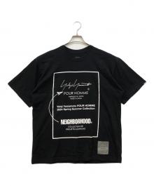 YOHJI YAMAMOTO×NEIGHBORHOOD（ヨウジヤマモト×ネイバーフッド）の古着「コラボTシャツ」｜ブラック