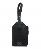 Salvatore Ferragamoサルヴァトーレ フェラガモ）の古着「ガンチーニ パスケース」｜ブラック