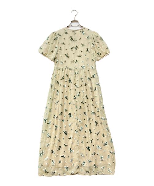 CLANE（クラネ）CLANE (クラネ) FLOWER OPAL PUFF ONEPIECE アイボリー サイズ:2の古着・服飾アイテム