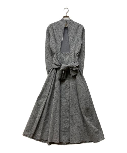 CLANE（クラネ）CLANE (クラネ) 2WAY JAQUARD ONEPIECE グレー サイズ:１の古着・服飾アイテム