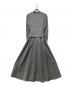 CLANE（クラネ）の古着「2WAY JAQUARD ONEPIECE」｜グレー