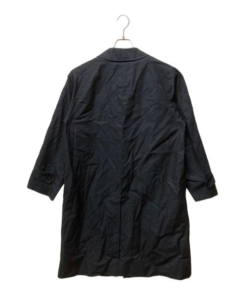 BURBERRY LONDON（バーバリーロンドン）BURBERRY LONDON (バーバリーロンドン) メガチェックライナー ステンカラーコート ネイビー サイズ:92-170-5の古着・服飾アイテム