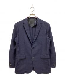 BLACK LABEL CRESTBRIDGE（ブラックレーベル クレストブリッジ）の古着「ストレッチカラミジャケット」｜ネイビー