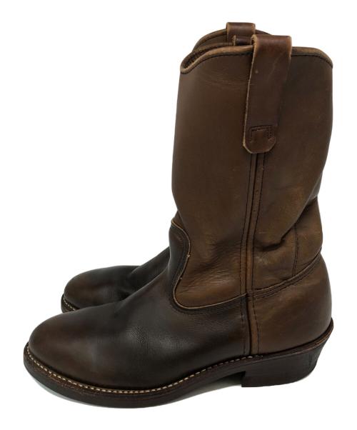 RED WING（レッドウィング）RED WING (レッドウィング) ペコスブーツ ブラウン サイズ:8Eの古着・服飾アイテム