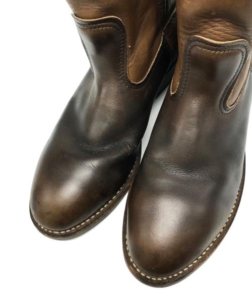 RED WING（レッドウィング）RED WING (レッドウィング) ペコスブーツ ブラウン サイズ:8Eの古着・服飾アイテム