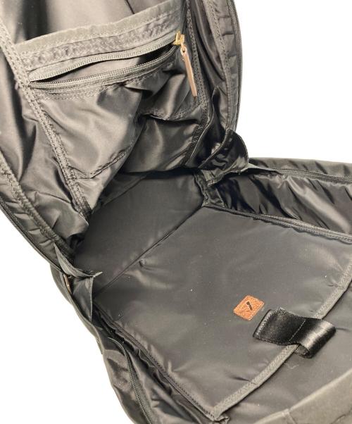 土屋鞄（ツチヤカバン）土屋鞄 (ツチヤカバン) CORDURA ECO バックパック ブラック×ブラウンの古着・服飾アイテム