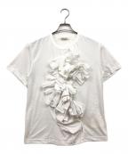 COMME des GARCONSコムデギャルソン）の古着「リボンカットソー」｜ホワイト