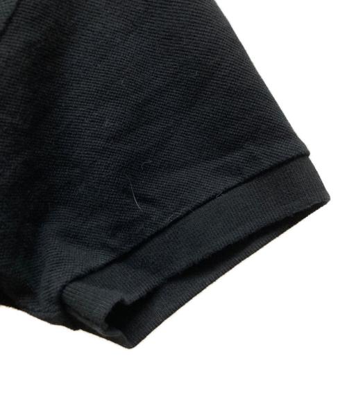 PLAY COMME des GARCONS（プレイコムデギャルソン）PLAY COMME des GARCONS (プレイコムデギャルソン) 赤エンブレムポロシャツ ブラック サイズ:Lの古着・服飾アイテム