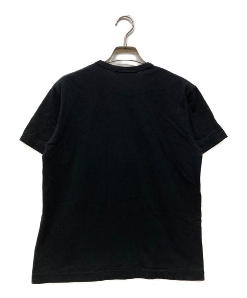 BLACK COMME des GARCONS（ブラックコムデギャルソン）BLACK COMME des GARCONS (ブラックコムデギャルソン) プリントTシャツ ブラック サイズ:Mの古着・服飾アイテム