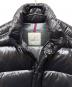 中古・古着 MONCLER (モンクレール) エバーダウンジャケット ブラック：40000円