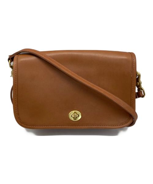 COACH（コーチ）COACH (コーチ) オールドターンロックショルダーバッグ ブラウンの古着・服飾アイテム