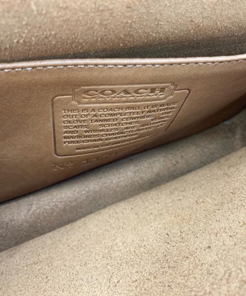 COACH（コーチ）COACH (コーチ) オールドターンロックショルダーバッグ ブラウンの古着・服飾アイテム