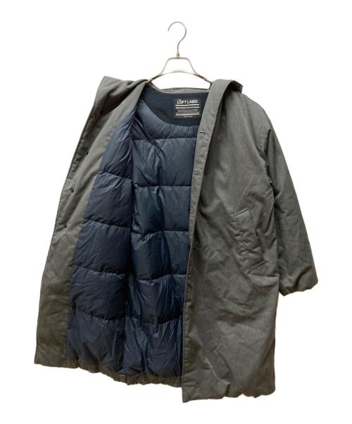 LOFT LABO（ロフトラボ）LOFT LABO (ロフトラボ) フードロングダウンコート グレー サイズ:1の古着・服飾アイテム