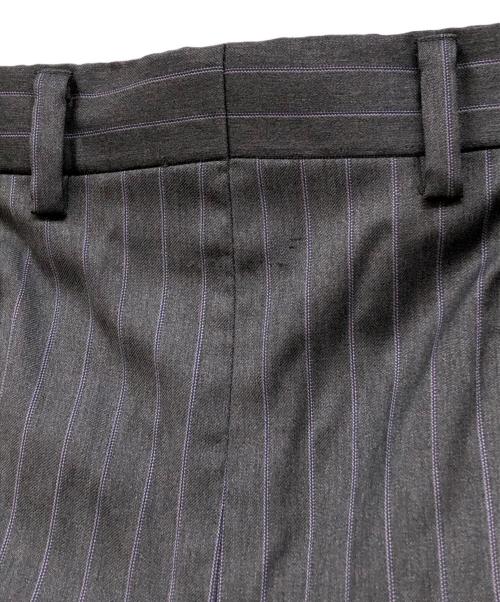 Paul Smith London（ポールスミスロンドン）Paul Smith London (ポールスミスロンドン) Loro Piana SUPER 130'S ファブリック ペイズリー柄裏地 セットアップ グレー サイズ:SIZE 94-80-175の古着・服飾アイテム