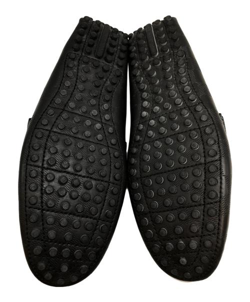 LOUIS VUITTON（ルイ ヴィトン）LOUIS VUITTON (ルイ ヴィトン) ドライビングシューズ ブラック サイズ:5 1/2の古着・服飾アイテム