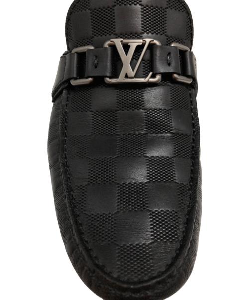 LOUIS VUITTON（ルイ ヴィトン）LOUIS VUITTON (ルイ ヴィトン) ドライビングシューズ ブラック サイズ:5 1/2の古着・服飾アイテム
