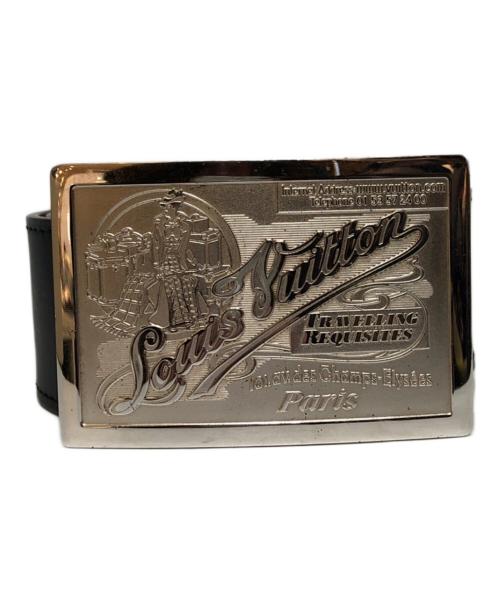 LOUIS VUITTON（ルイ ヴィトン）LOUIS VUITTON (ルイ ヴィトン) 編み込み切替ベルト ブラウン サイズ:73-83cmの古着・服飾アイテム